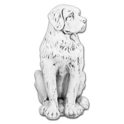 Скульптура Собака сидит