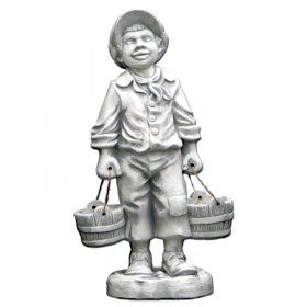 Скульптура современная Мальчик с корзинками