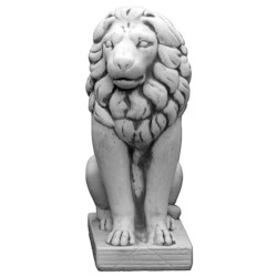 Скульптура Лев смотрит влево