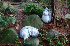 Скульптура Спящий ежик