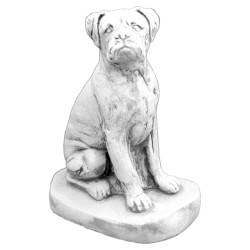 Скульптура Собака сидит