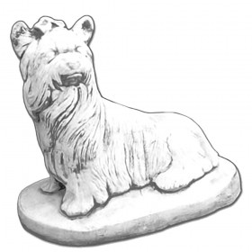 Скульптура Собака лежит