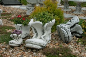 Вазон скульптурный Башмачок