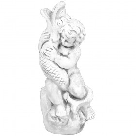 Скульптура Мальчик со змеей