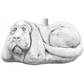 Скульптура Собака лежит подставка под зонтик