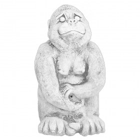 Скульптура Обезьяна, сидит, для водоемов