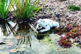 Скульптура Лягушка, для водоемов