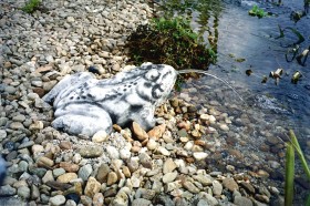 Скульптура Лягушка, для водоемов
