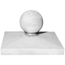 Крышка на столб с шаром