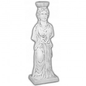 Скульптура античная Девушка с чашей на голове