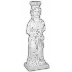 Скульптура античная Девушка с чашей на голове