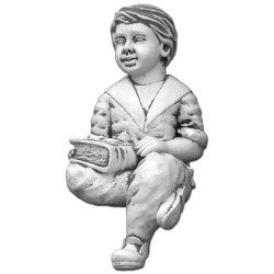 Скульптура современная Мальчик с книгой