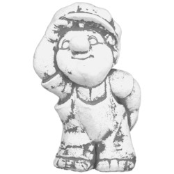 Скульптура Мальчик в кепке из серии Веселая семейка