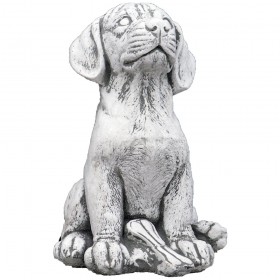 Скульптура Щенок сидит