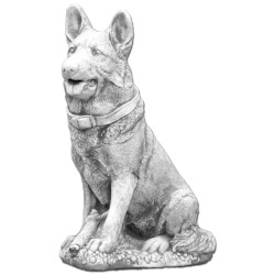 Скульптура Овчарка сидит