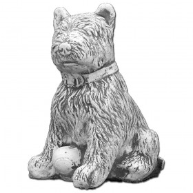 Скульптура Пес с мячиком